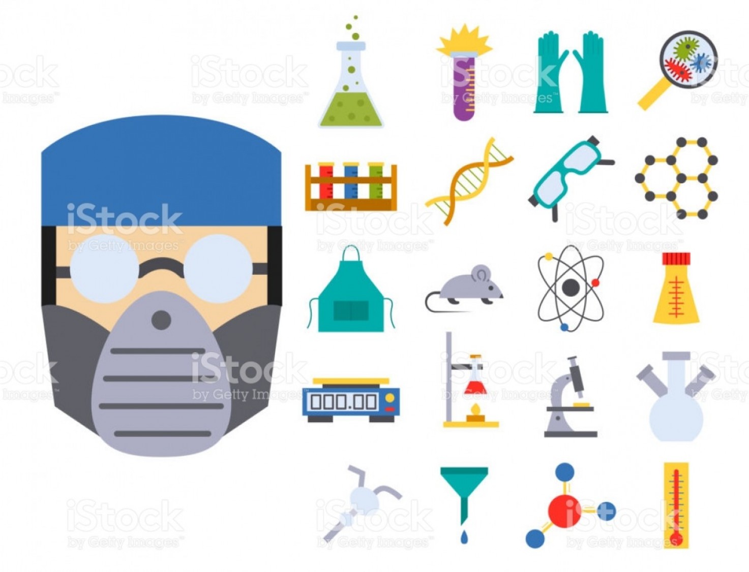 1473x1126 Lab Vector Chemical Test Medical Laboratory Scientific Biology