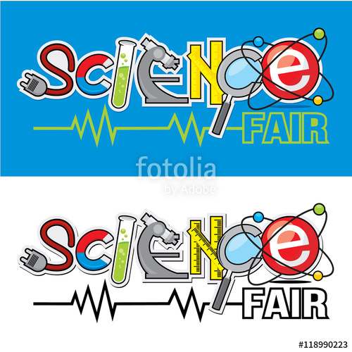 500x500 Science Fair Logo Stock Image And Royalty Free Vector Files On