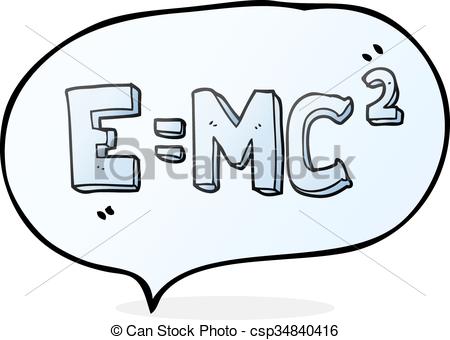 450x340 Freehand Drawn Speech Bubble Cartoon Science Formula.