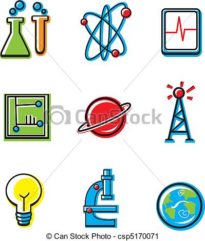399x470 Science Icons. A Variety Of Cartoon Icons With A Science Theme.