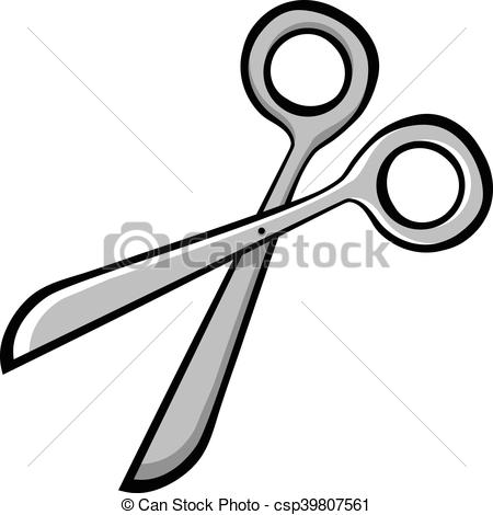 450x470 Scissors Vector Icon Clip Art Vector