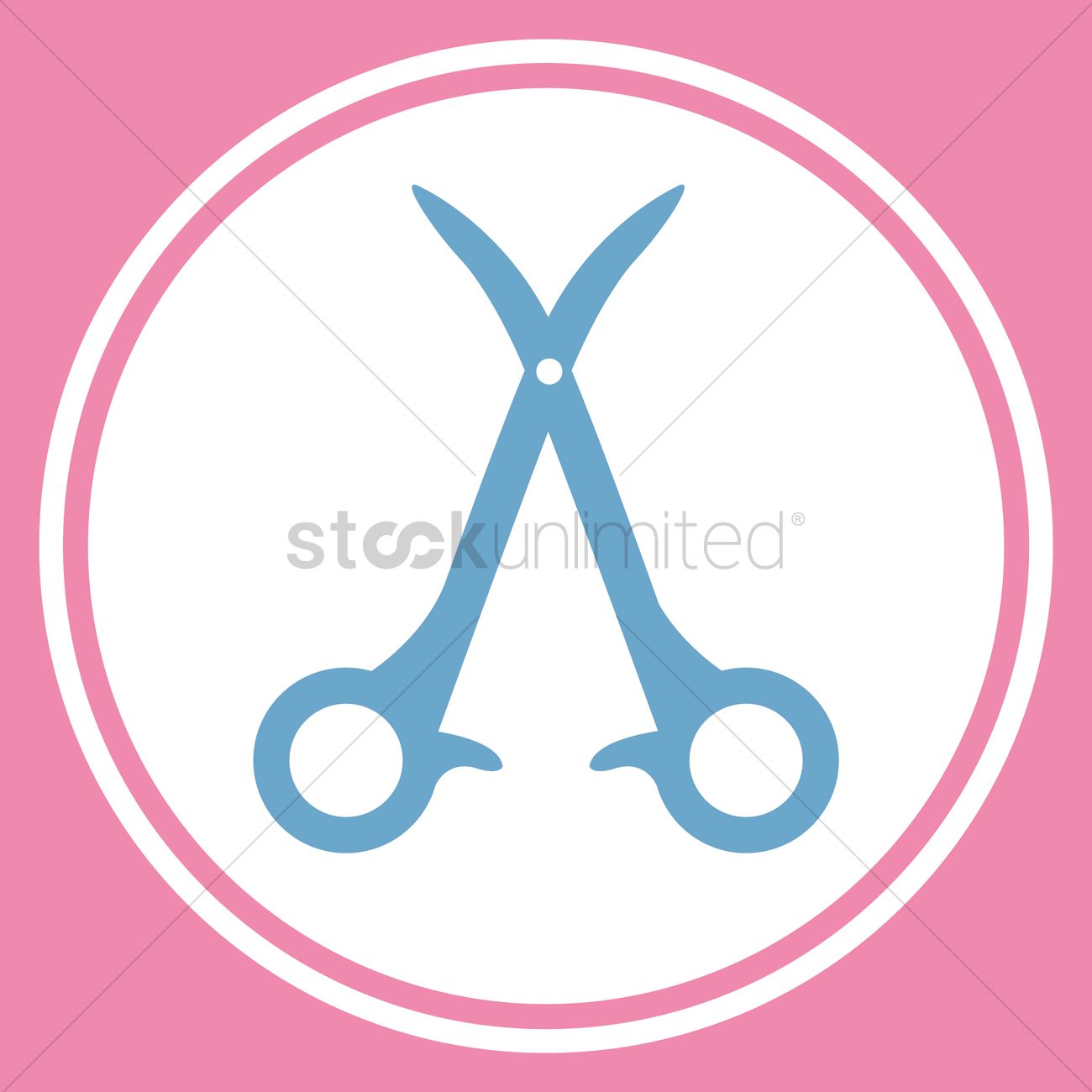 1300x1300 Free Scissors Vector Image