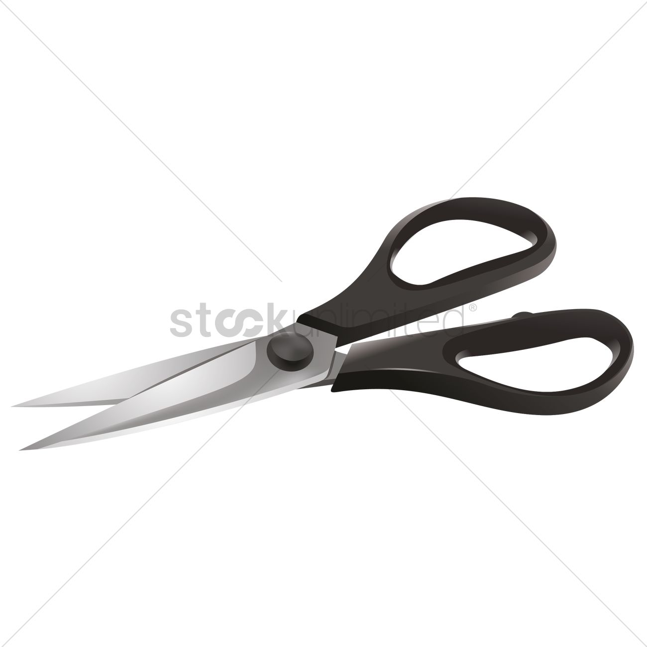 1300x1300 Free Scissors Vector Image