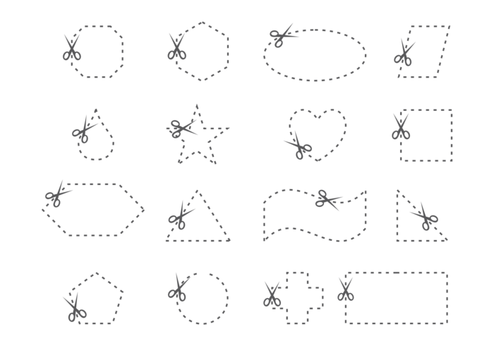 700x490 Cut Here Scissors Vector