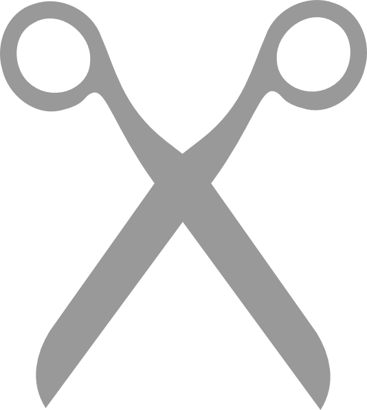 534x597 Scissors Vector