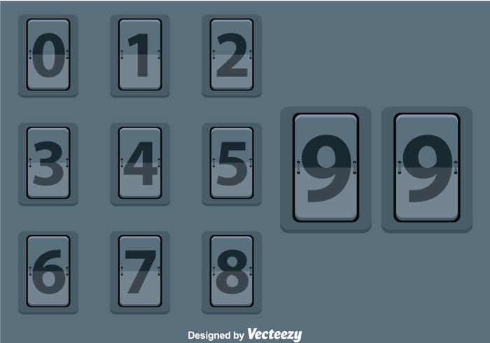 700x490 Mechanical Scoreboard Vector