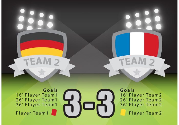 700x490 Scoreboard Vector With Stadium Lights 106669