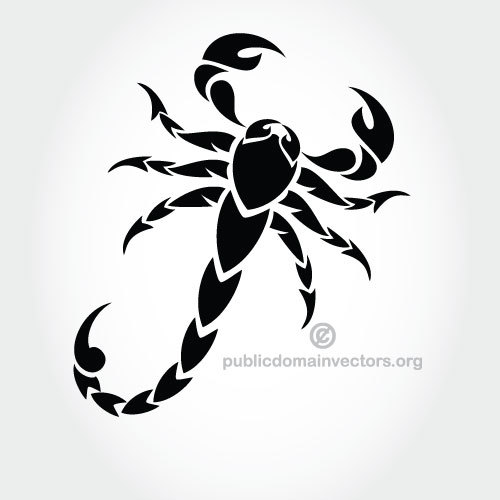 500x500 Scorpion Vector Graphics Public Domain Vectors