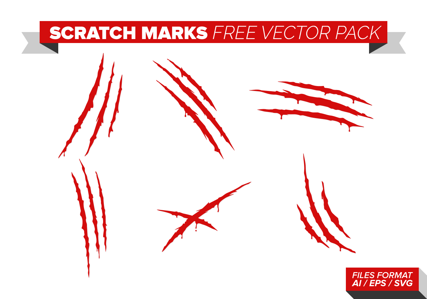 1400x980 Scratches Free Vector Art
