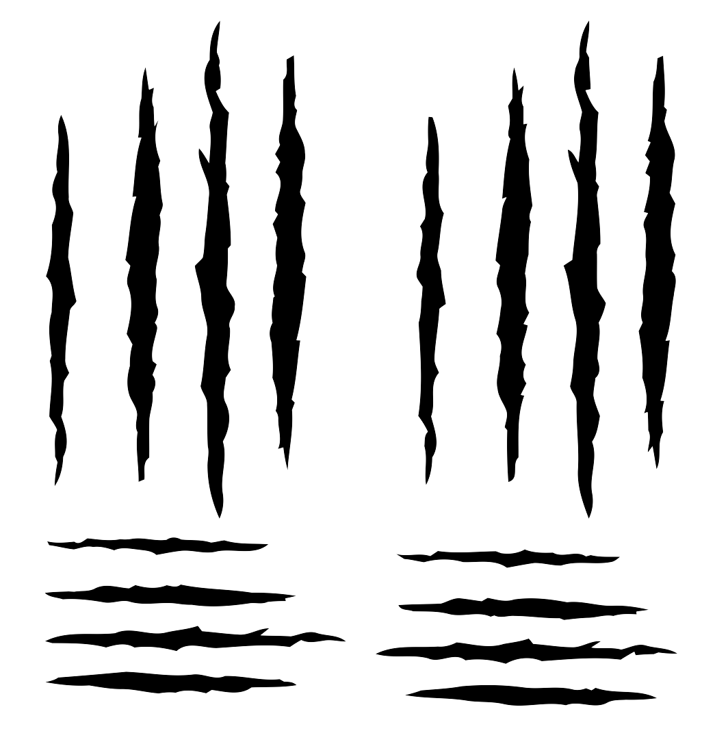 1064x1068 Texture Clipart Scratch Marks