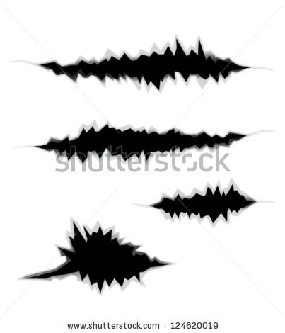 403x470 Claw Scratch Clipart Vector 14