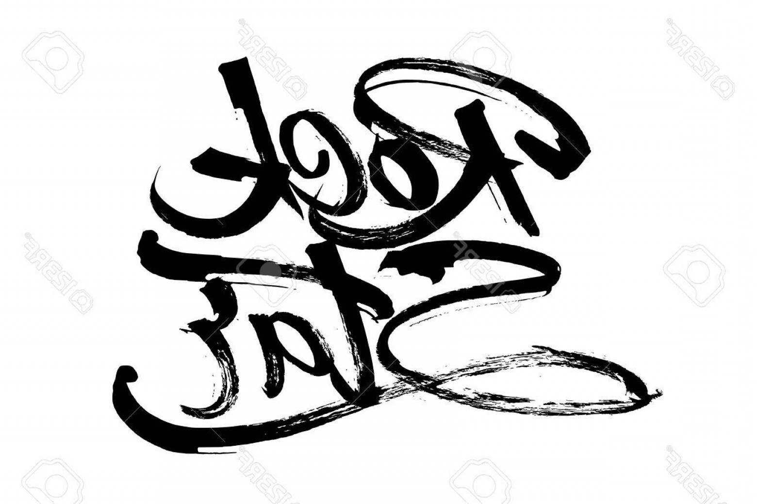 1560x1039 Photostock Vector Rock Star Modern Calligraphy Hand Lettering For