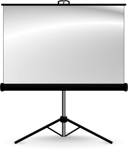 426x500 Portable Projection Screen Vector Image Public Domain Vectors
