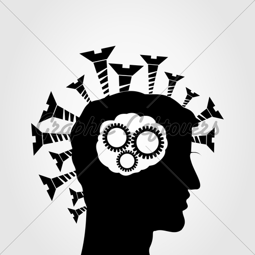 500x500 Screw Head Gl Stock Images