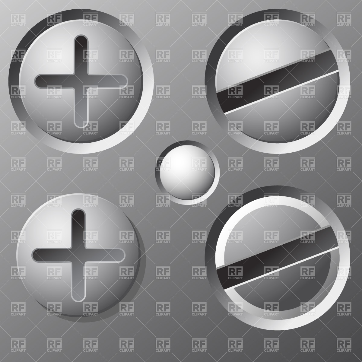 1200x1200 Screw Head Free Vector Image Vector Artwork Of Objects Prague