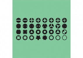 285x200 Screw Head Free Vector Graphic Art Free Download (Found 1,729