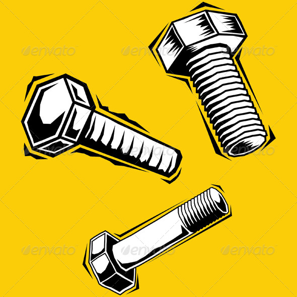 590x590 Vector Screw By Marshalgon Graphicriver