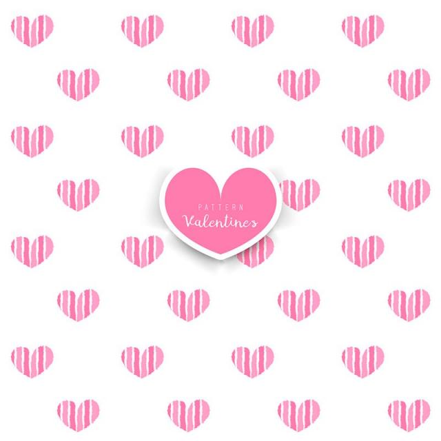 640x640 Heart Scribble Pattern, Pattern, Heart, Valentine Png And Vector