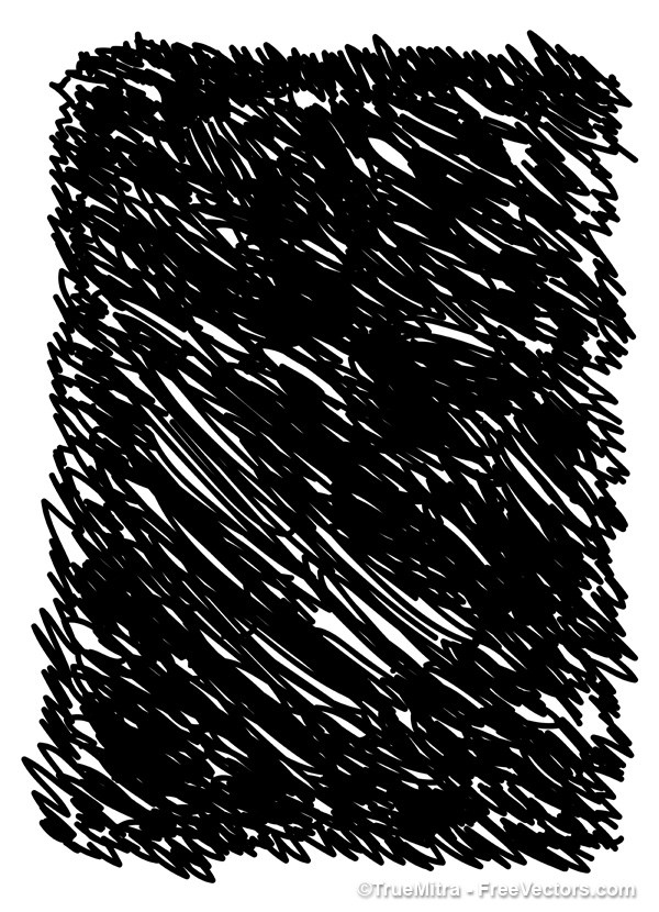 600x830 Download Free Scribble Vector Illustration