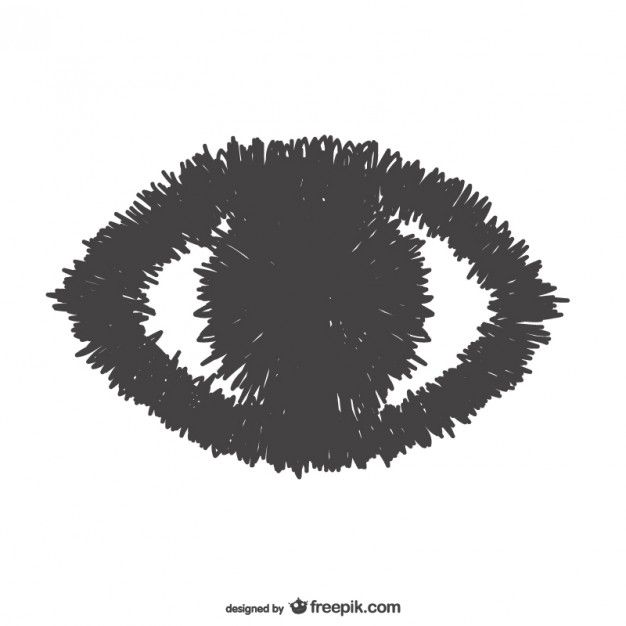 626x626 Eye Scribble Vector Vector Free Vector Download In .ai, .eps