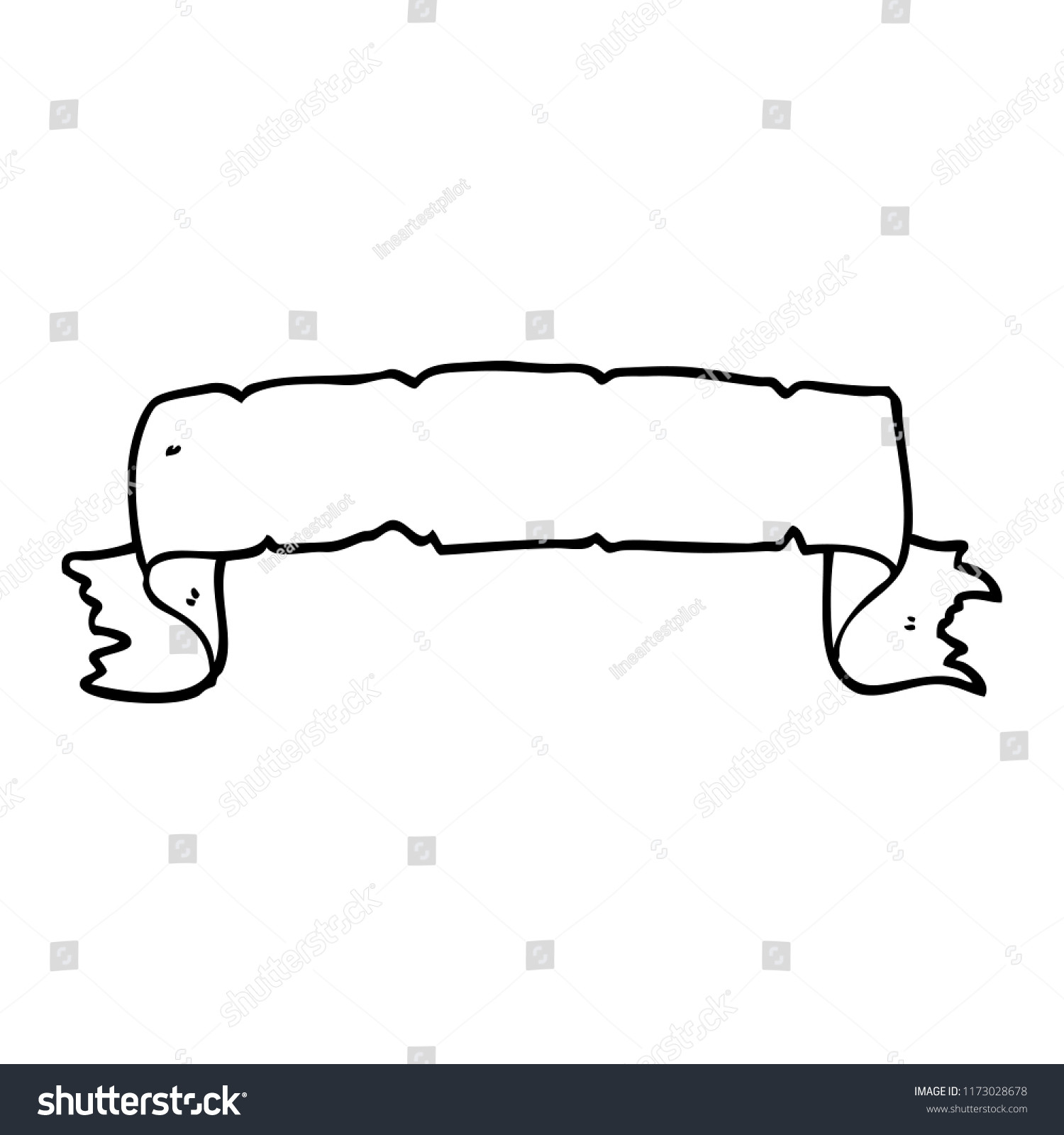 1500x1600 How To Draw A Scroll Banner White Banner Vector Art Dog Day Care