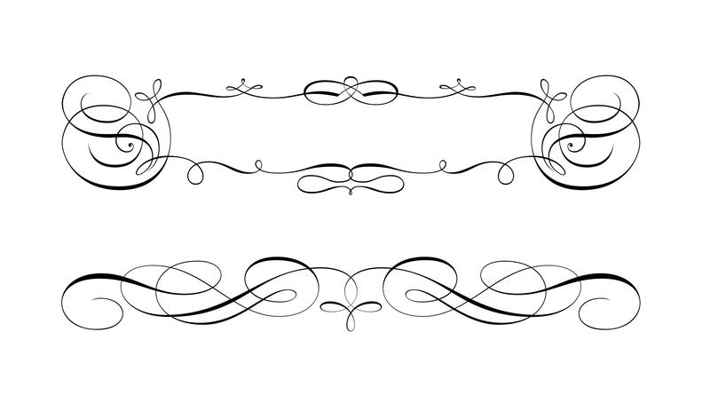 Scroll Border Vector at GetDrawings | Free download