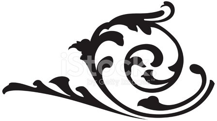 448x250 Vector Scroll Design Stock Vectors