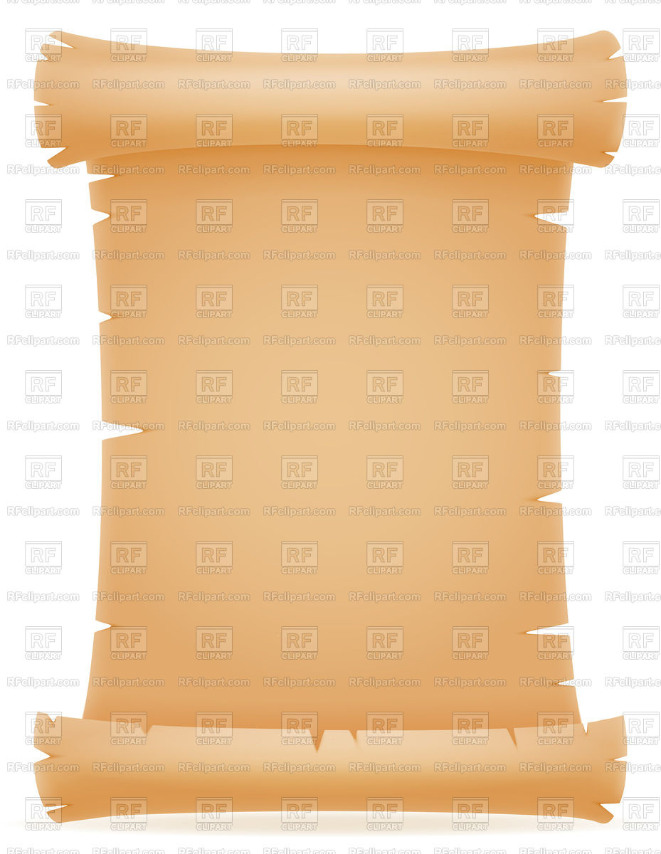 929x1200 Blank Old Paper Scroll Vector Image Vector Artwork Of Borders
