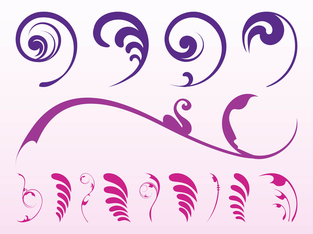 1024x765 Swirling Plants And Scrolls Vector Art Amp Graphics
