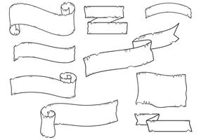 286x200 Scroll Free Vector Art