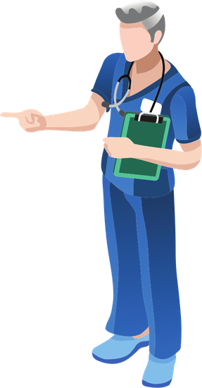 287x550 Scrubs Vector Uniform Template ~ Frames ~ Illustrations ~ Hd