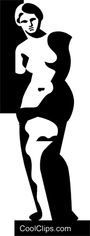 183x480 Greek And Roman Sculpture Royalty Free Vector Clip Art