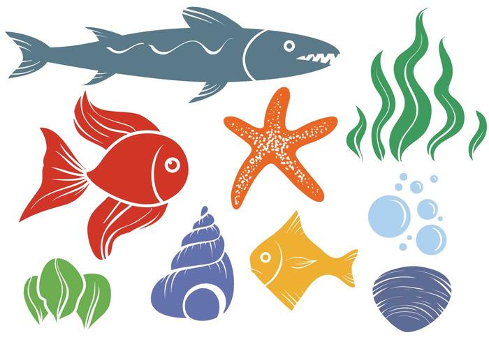 700x490 Free Sea Life Vectors