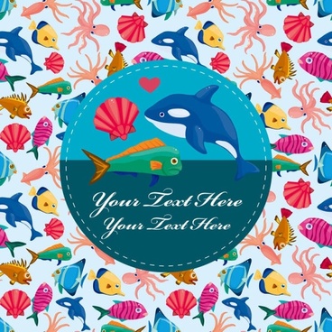 368x368 Cartoonic Sea Life Free Vector Download (18,237 Free Vector) For