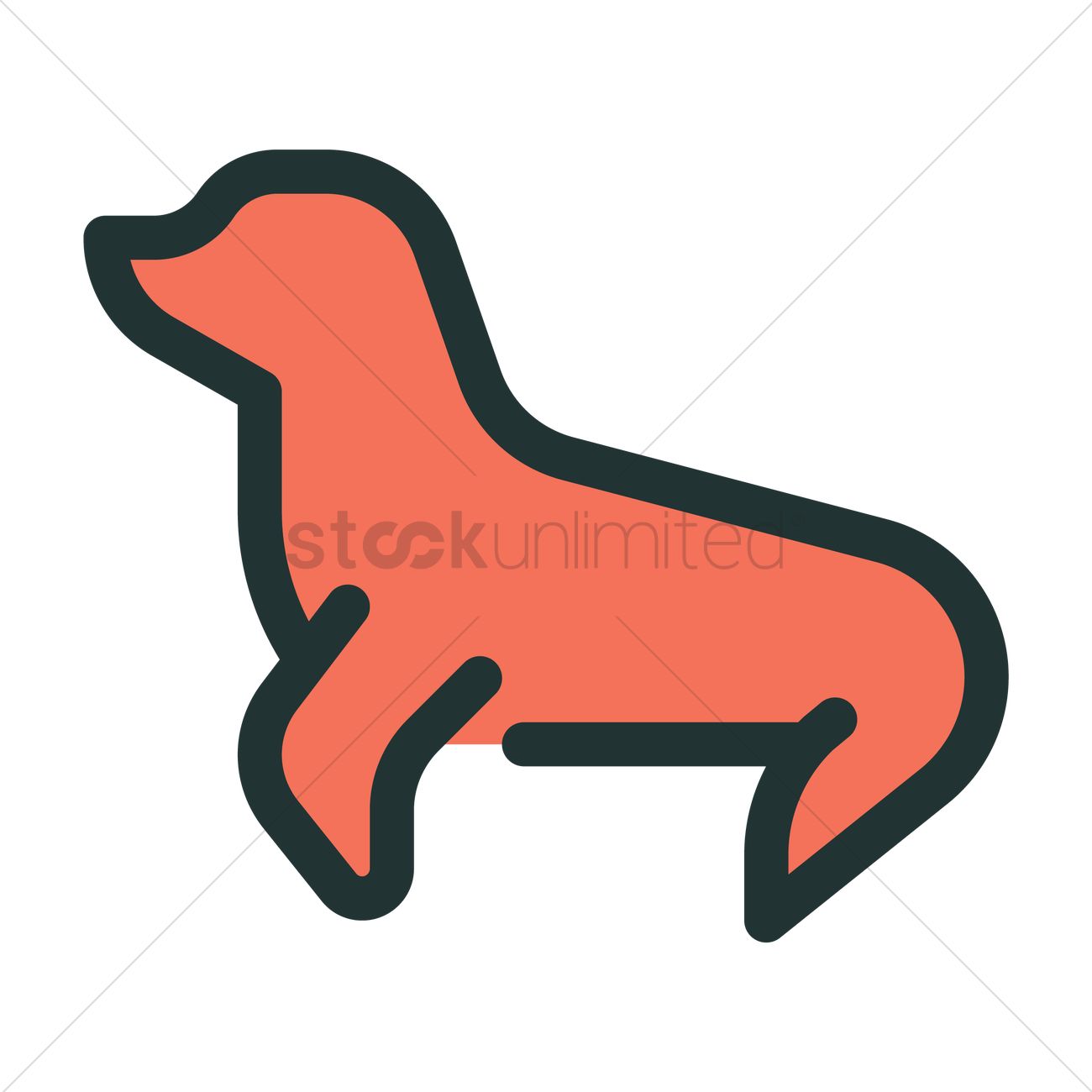 1300x1300 Sea Lion Vector Image