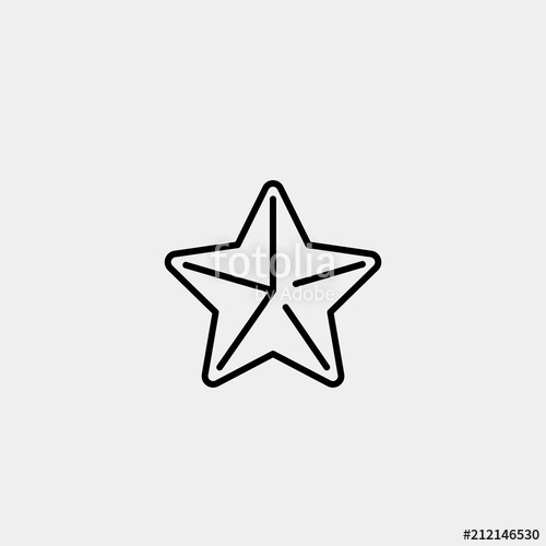 500x500 Sea Star Vector Icon Stock Image And Royalty Free Vector Files On