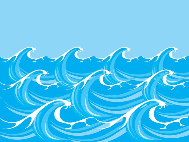 653x490 Ocean Sea Waves Vector