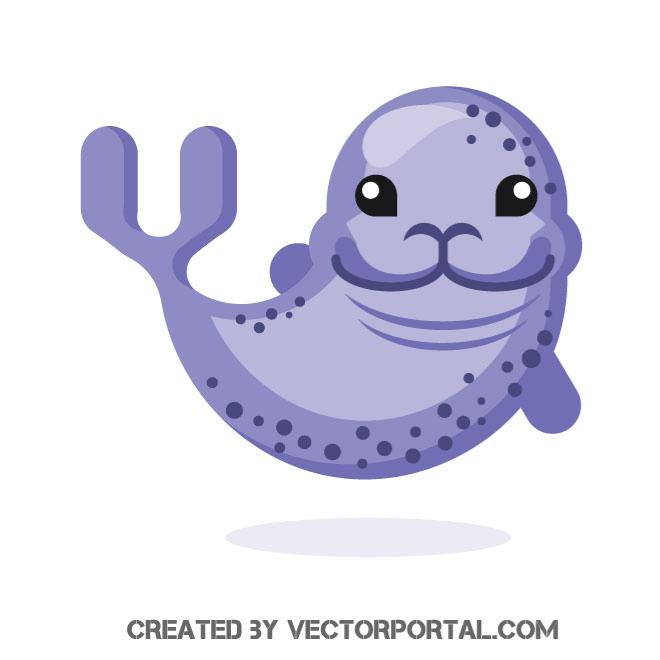 660x660 Seal Vector Image