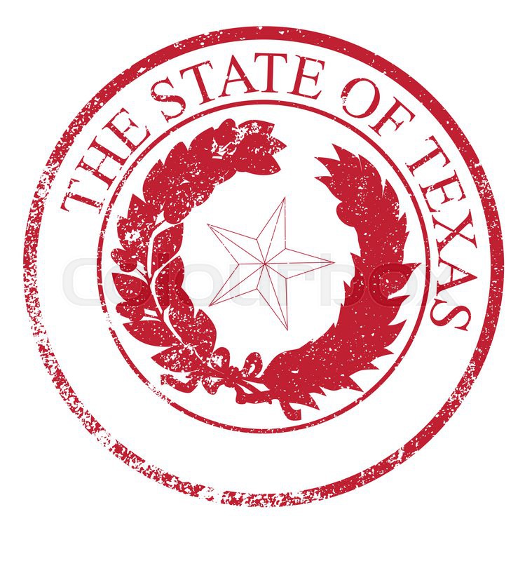 759x800 The Seal Of The United Steas Of American State Texas Isolated On A