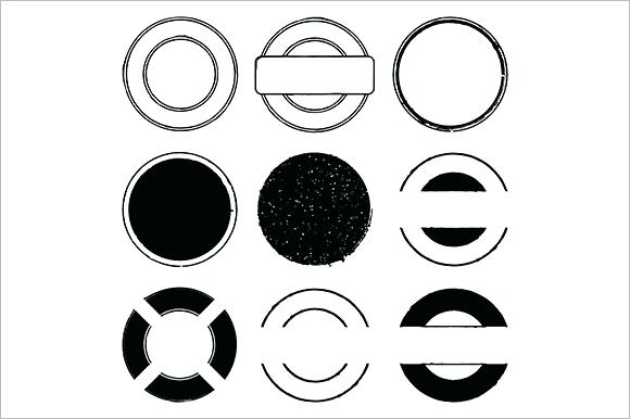 580x386 Company Seal Stamp Template Uk Normal Rubber Vector