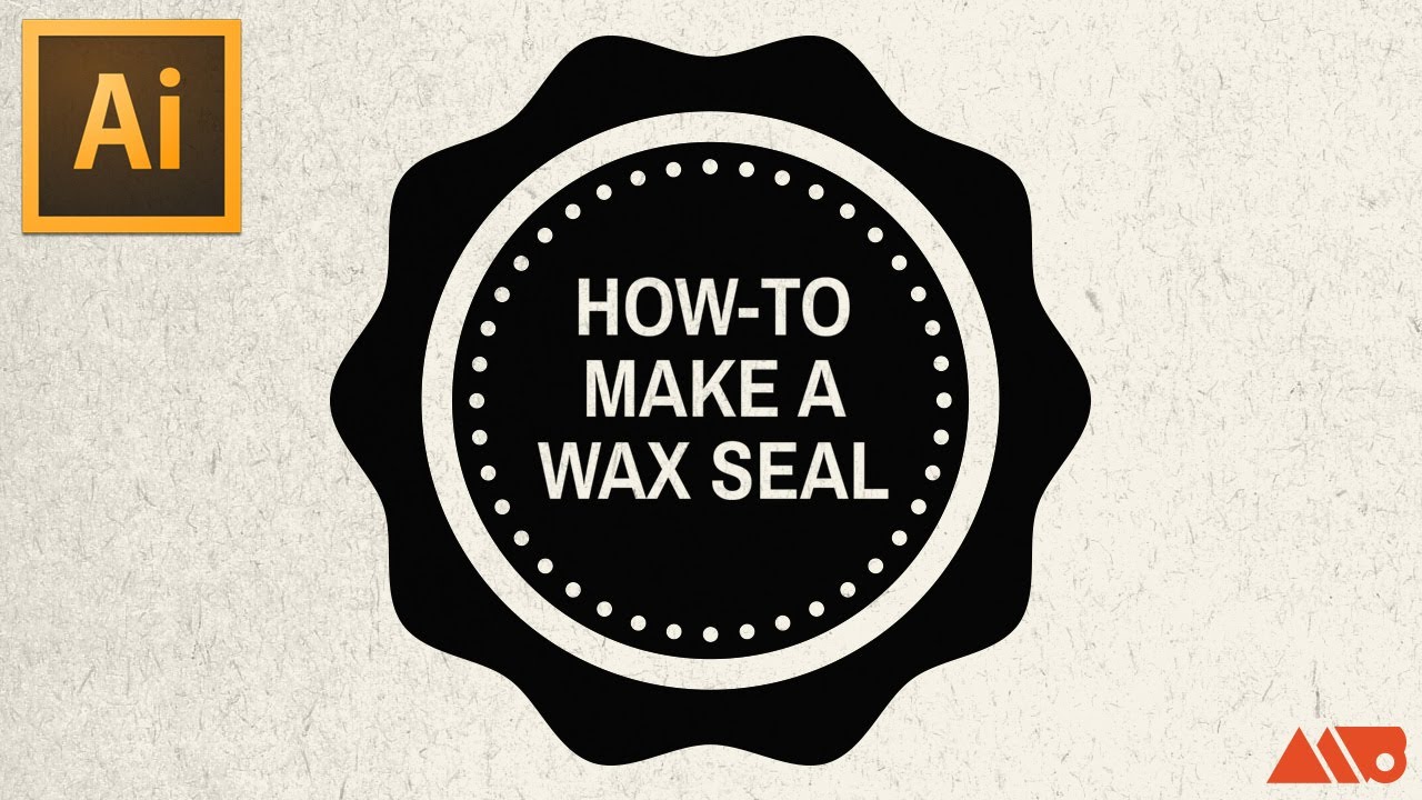 1280x720 Adobe Illustrator Tutorial How To Make A Wax Seal Badge