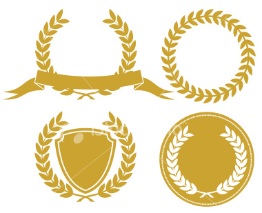 380x309 Seals And Awards Vector Diary