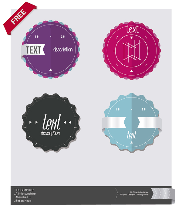 600x705 Free Seal Vector Psd Badges