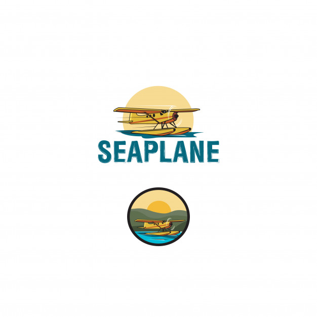 626x626 Seaplane Vector Premium Download