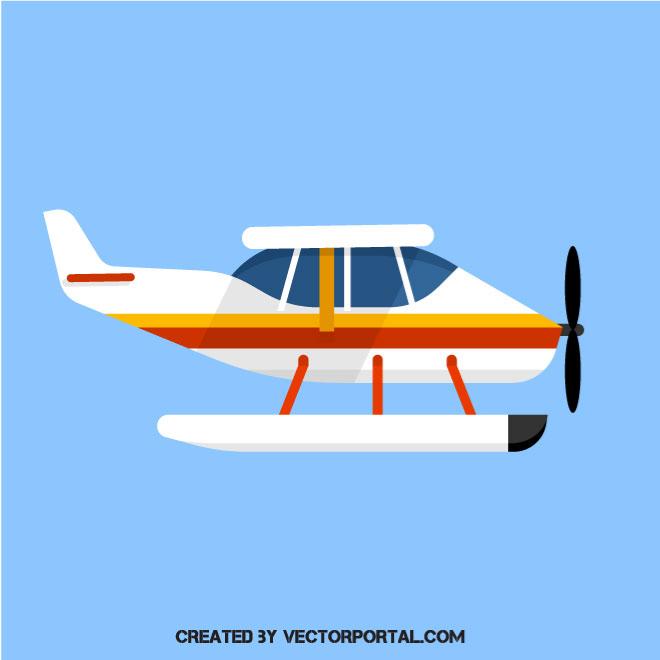 660x660 Seaplane Vector Image