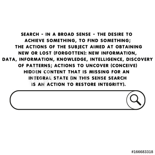 500x500 Search Bar Vector Element Design,search Box Template Isolated On