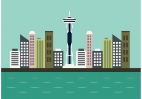 285x200 Seattle Space Needle Vector Free Vector Graphic Art Free Download