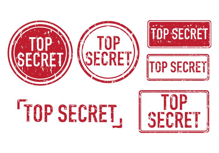 700x490 Top Secret Vector Stamps