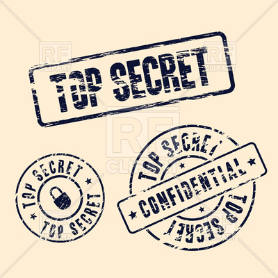 400x400 Top Secret Stamp