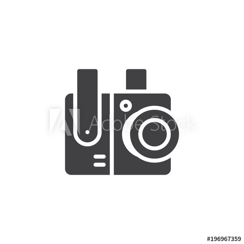 500x500 Cctv, Surveillance Camera Vector Icon. Filled Flat Sign For Mobile